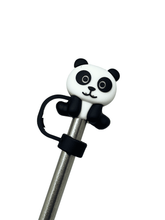 Silicone Straw Toppers – Fun Characters